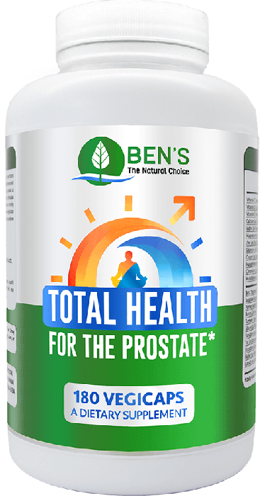 Bens Total Health For The Prostate Vegicaps Prostate Health Mens